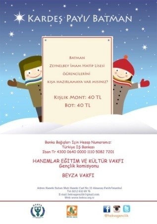 Kardeş Payı Batman kampanya afişi